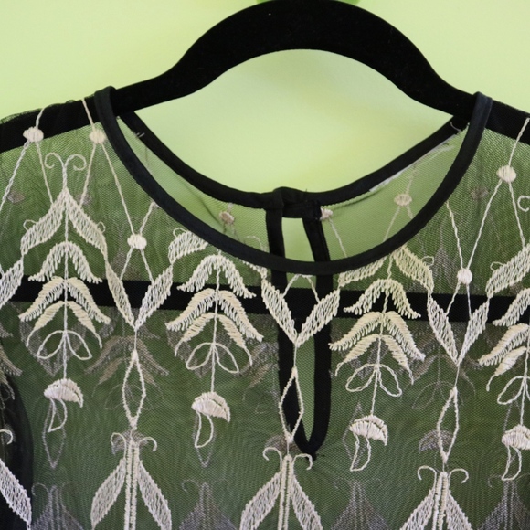 Sheer Lace Shirt - Picture 5 of 8